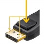 Goobay | DisplayPort cable | Male | 20 pin DisplayPort | Male | 20 pin DisplayPort | 2 m | Black - 3